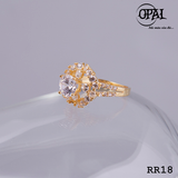  RR18- Nhẫn bạc nữ đính đá Ross OPAL 