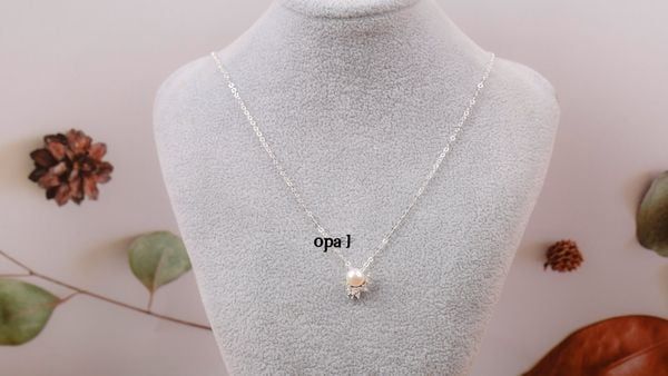  Set dây chuyền và Hoa tai Ngọc trai cao cấp thương hiệu Opal 