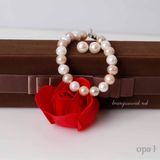  Vòng tay ngọc trai sang trọng+tặng hoa tai 