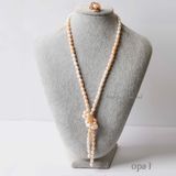  Chuỗi ngọc trai dáng dài phong cách  