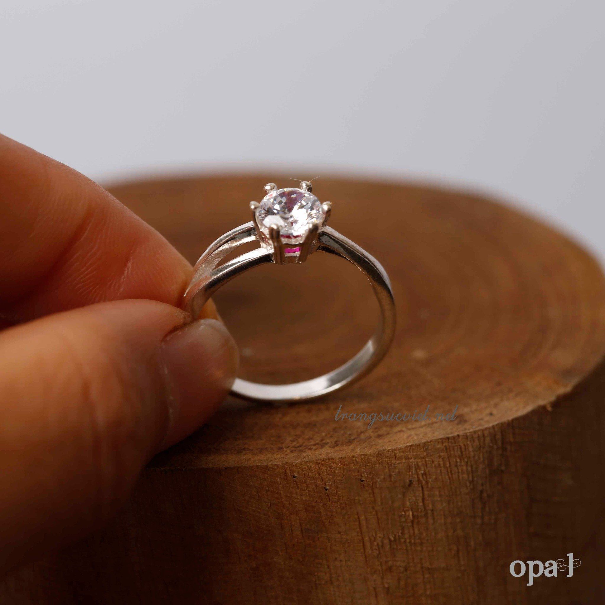  Nhẫn Opal tối giản – Dành cho người yêu, em gái ưu đãi tháng 4: 350K 