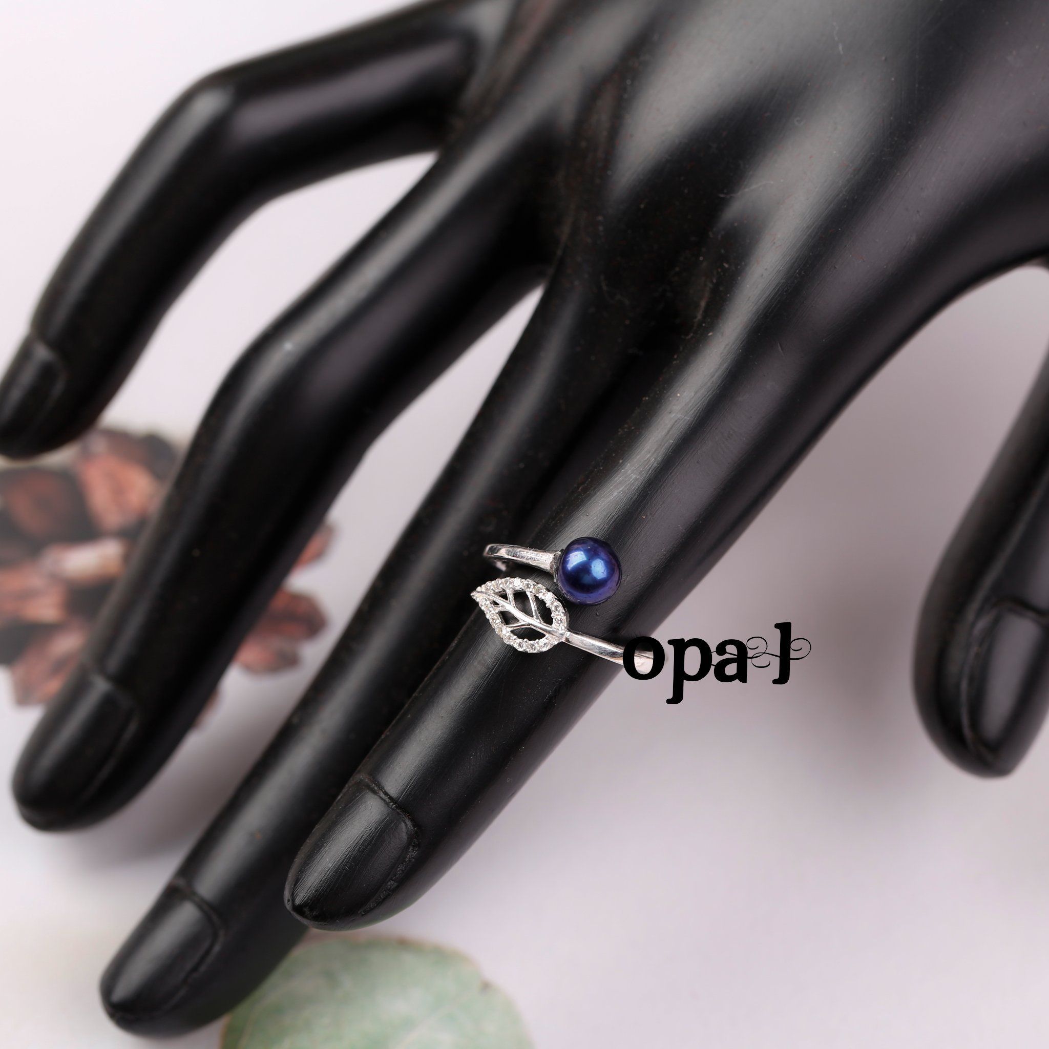  Nhẫn Ngọc trai cao cấp thương hiệu Opal 