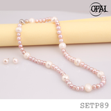  SETP89-Bộ trang sức ngọc trai OPAL 