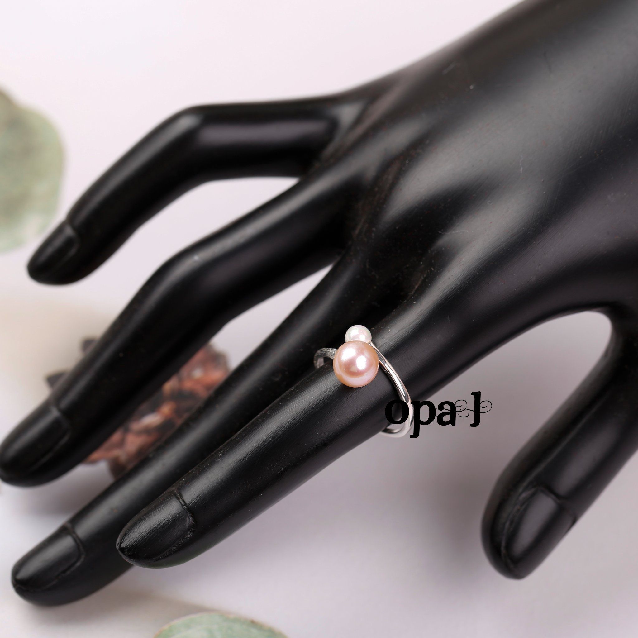  Nhẫn Ngọc trai cao cấp thương hiệu Opal 