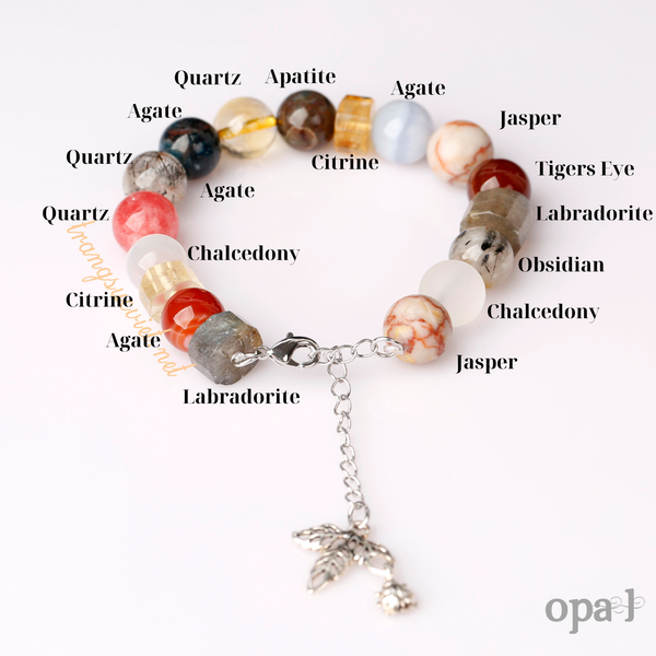 Vòng tay đá tự nhiên Handmade, đá phong thủy cá tính 