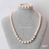  Bộ vòng ngọc trai đuổi size hiện đại, ngọc trai 6-10ly 