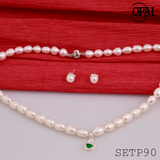  SETP90-Bộ trang sức ngọc trai OPAL 