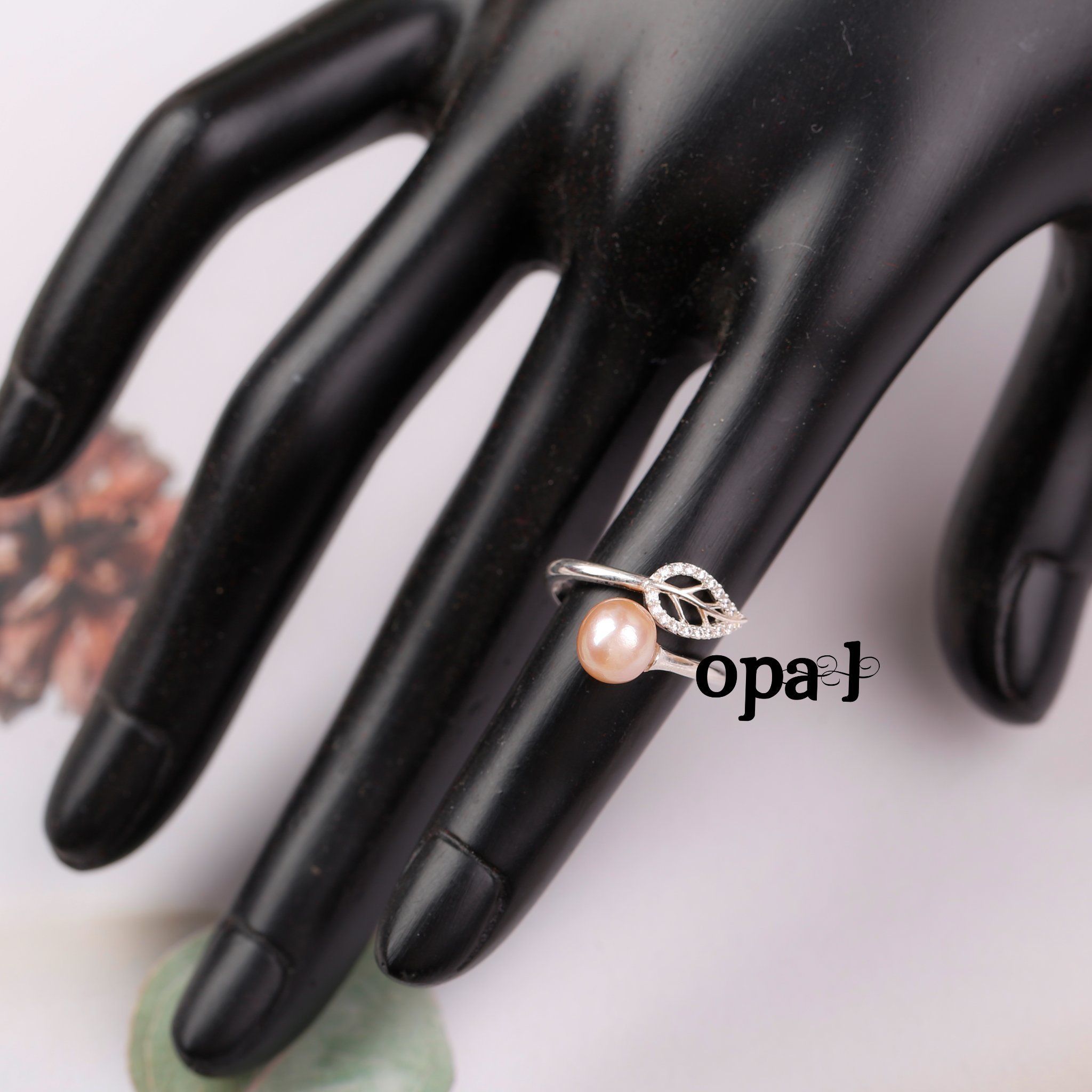  Nhẫn Ngọc trai cao cấp thương hiệu Opal 