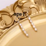  Hoa tai Ngọc trai Opal siêu nữ tính và sang trọng thiết kế từ bạc và Ngọc trai cao cấp 
