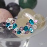  Vòng tay ngọc trai kết hợp đá thạch anh 