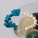  Vòng tay ngọc trai kết hợp đá thạch anh 