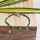  Vòng tay đá Emeralde - Ngọc lục bảo 