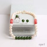  Bộ trang sức ngọc trai kết hợp đá tự nhiên 
