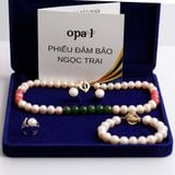  Bộ trang sức ngọc trai kết hợp đá tự nhiên 