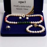  Bộ trang sức ngọc trai kết hợp đá tự nhiên 