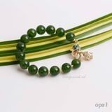  Bộ trang sức đá mã não xanh lục 