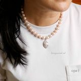  Bộ ngọc trai ánh hồng 10-11 ly thiết kế cách điệu 