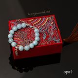  vòng tay đá tự nhiên handmade, đá Jade xanh ngọc 