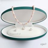  Dây chuyền ngọc trai - Dành tặng mẹ, tặng bà ưu đãi tháng 7: 1250k +tặng hoa tai 