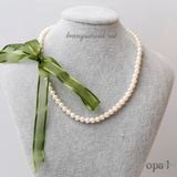  Vòng cổ Ngọc Trai Choker 7ly phong cách trẻ trung trung, sáng tạo thương hiệu Opal. 