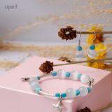  Vòng tay + hoa tai đá tự nhiên handmade thương hiệu Opal 