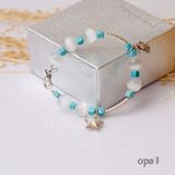  Vòng tay + hoa tai đá tự nhiên handmade thương hiệu Opal 