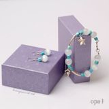  Vòng tay + hoa tai đá tự nhiên handmade thương hiệu Opal 