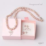  Vòng cổ ngọc trai Choker tím phong cách hiện đại mang xu hướng trẻ trung thương hiệu Opal 