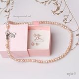  Bộ ngọc trai ánh hồng trẻ trung 5ly 