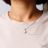  Dây chuyền bạc mặt đá và ngọc trai, vẻ đẹp thanh lịch 