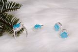  Nhẫn, hoa tai, mặt dây chuyền Opal - REM12214 