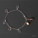  C27- Lắc tay bạc đính Ngọc Trai OPAL 