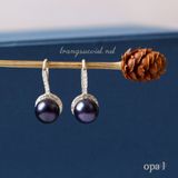  Hoa tai đá tự nhiên Agate 