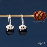  Hoa tai đá tự nhiên Agate 