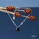  Hoa tai đá tự nhiên Agate 