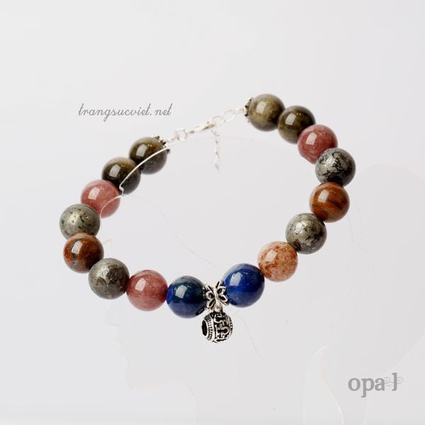  Vòng cổ và vòng tay đá handmade, các loại đá thiên nhiên 