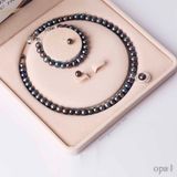  Bộ ngọc trai chuyển sắc xanh đen tím 