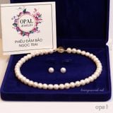  VÒNG CỔ NGỌC TRAI THƯƠNG HIỆU OPAL 10-11Ly 