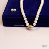  VÒNG CỔ NGỌC TRAI THƯƠNG HIỆU OPAL 10-11Ly 