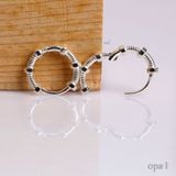 Bộ sưu tập hoa tai chấu bấm 