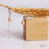  Bộ sưu tập hoa tai đính ngọc trai dây rơi 