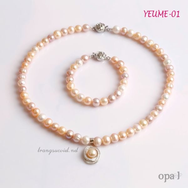  Bộ ngọc trai tặng mẹ sắc màu An Yên 