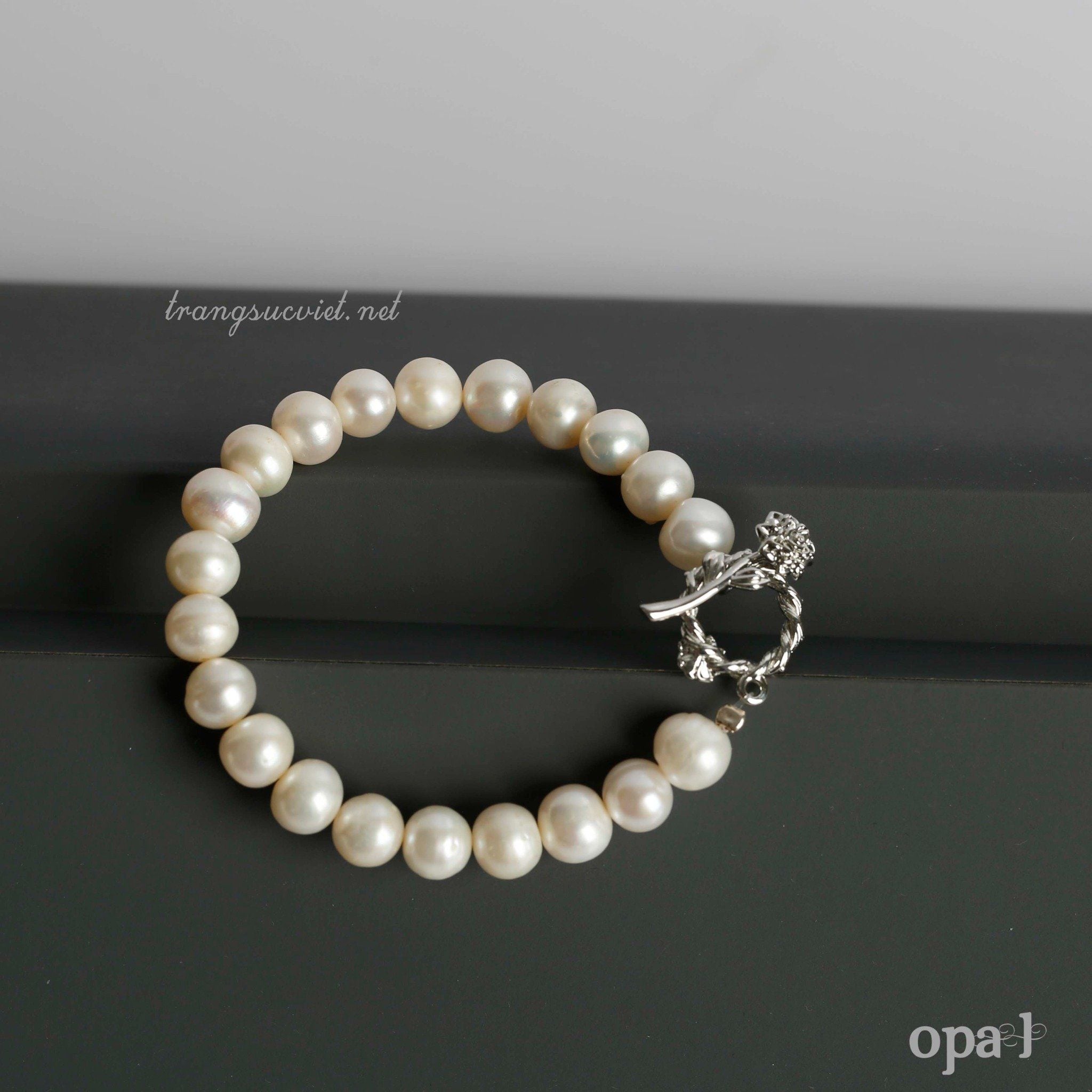  Vòng tay ngọc trai Unisex, vẻ đẹp không giới hạn 