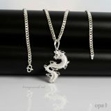  Mặt dây chuyền bạc chạm khắc nghệ thuật cho Nam 