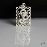  Mặt dây chuyền bạc chạm khắc nghệ thuật cho Nam 