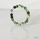  Vòng tay đá tự nhiên thạch anh tóc xanh 