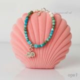  Ưu đãi hấp dẫn-Vòng tay cho bé phối ngọc trai, đá và charm bạc thương hiệu Opal 