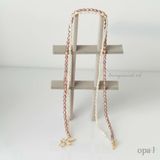  Chuỗi ngọc trai oval nhí xoắn thanh lịch 