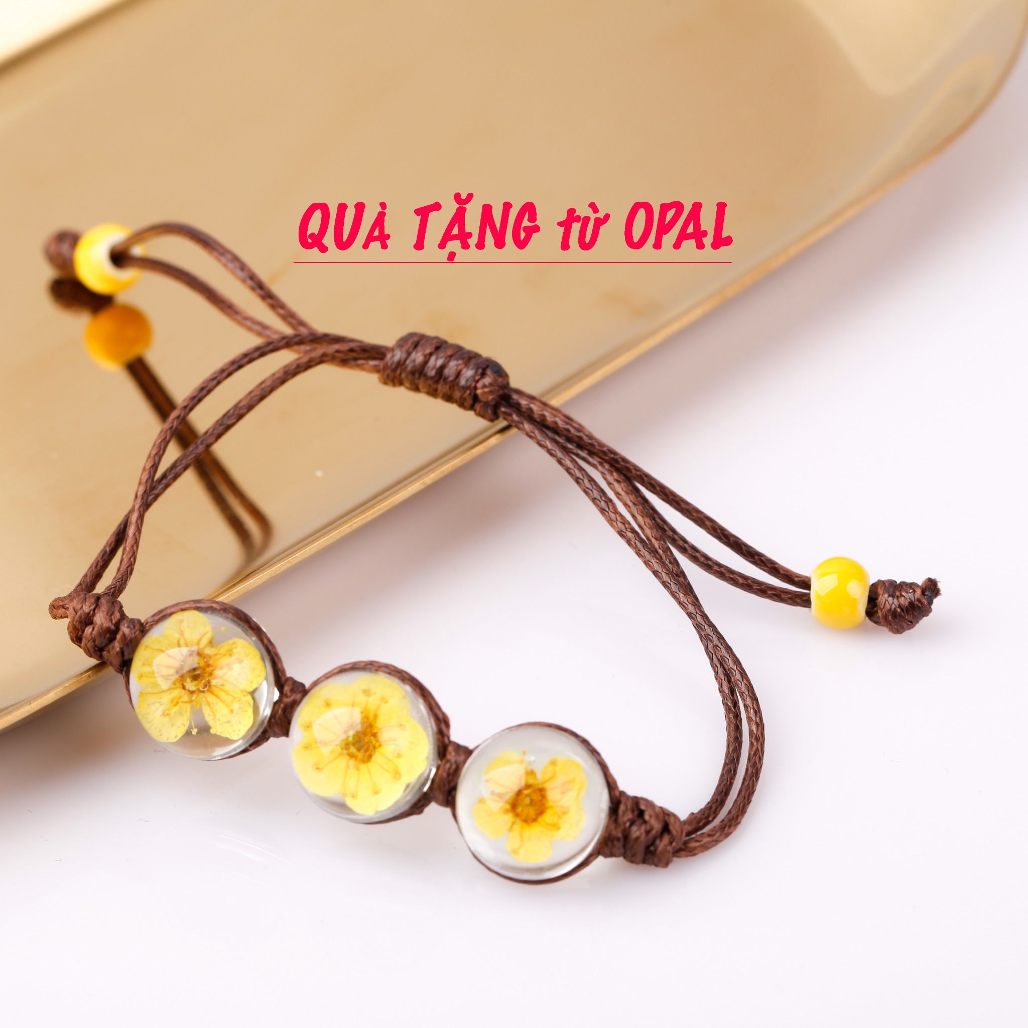  dây chuyền phong cách phối ngọc trai Opal - PN122160 