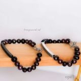  Vòng tay ngọc trai nâu đỏ- vẻ đẹp của sự nam tính 